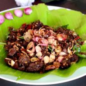 Beef Fry Nadan Style