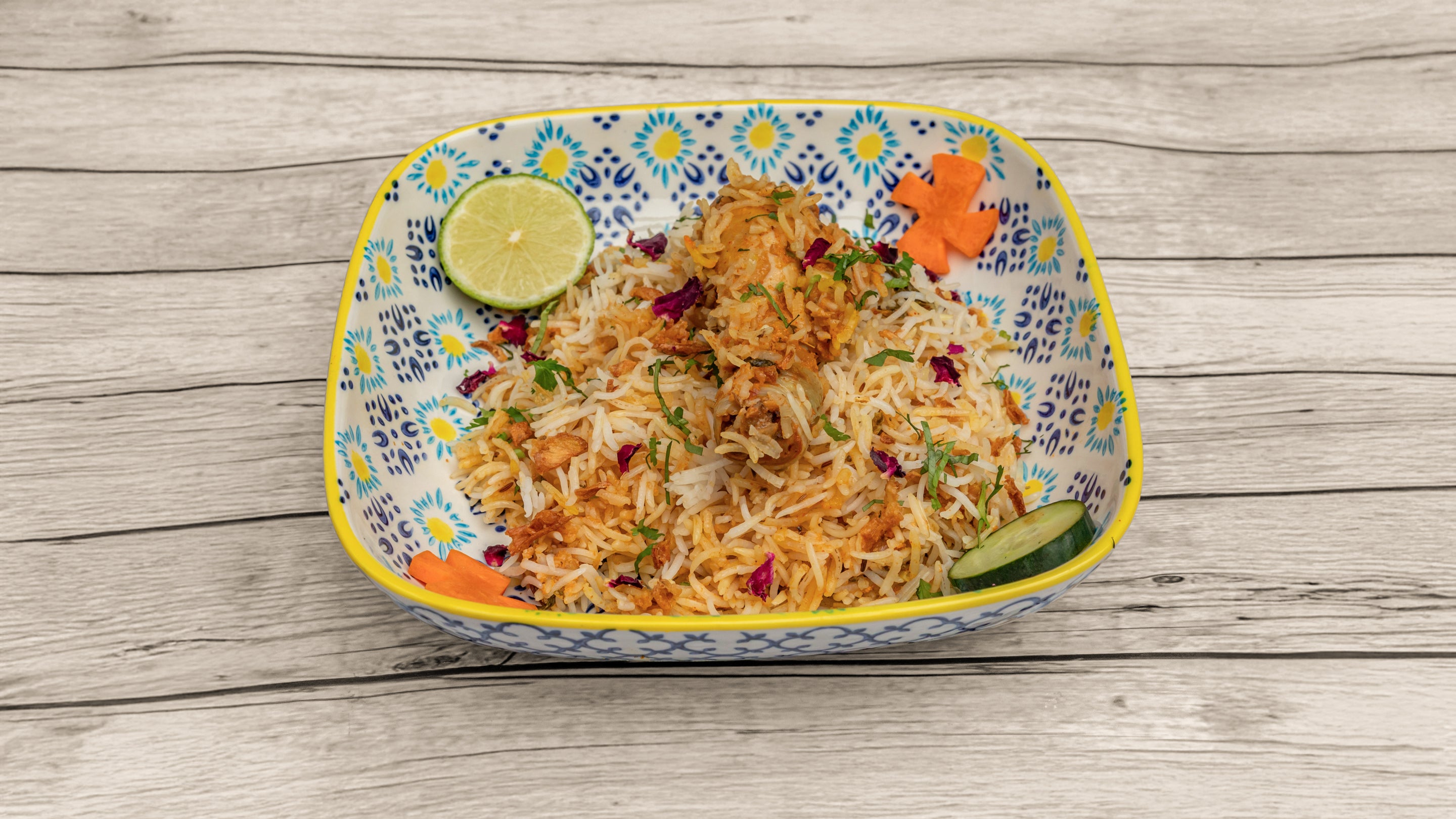 Hyderabadi Chicken Dum Biryani