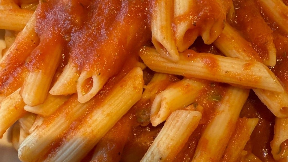 Penne Pasta, Tomato Sauce