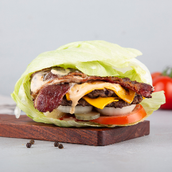  Iceberg Burger Bacon