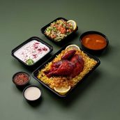 Bukhari Roasted Chicken Rice Combo