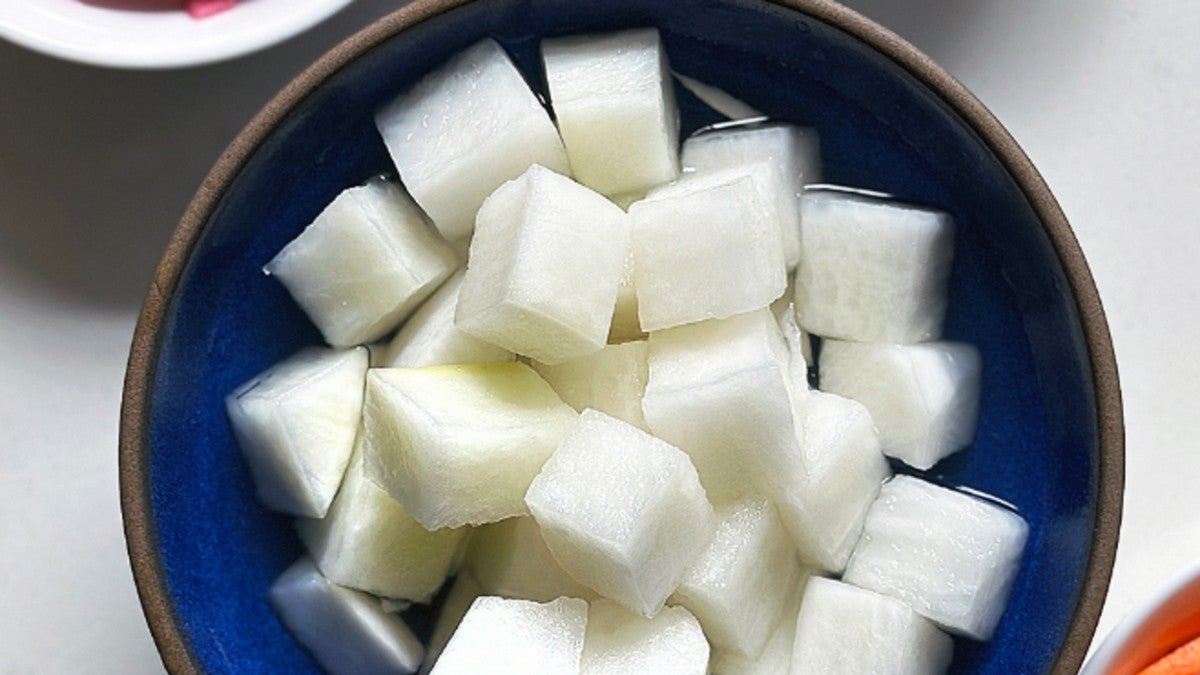 萝卜块 Radish Kimchi VG (Spicy)