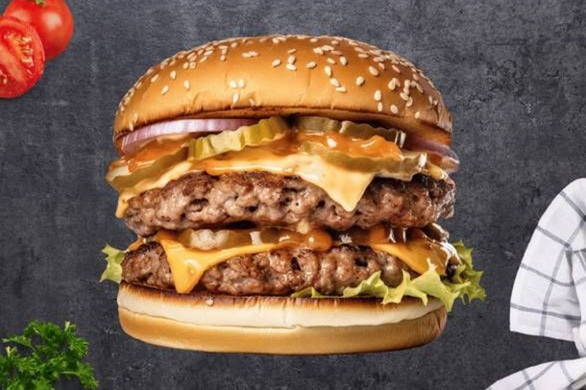 Combo Burger With Cheese Meal