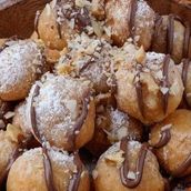 Loukoumades Nutella