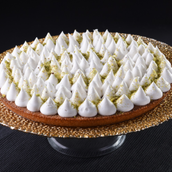 Basbousa With Cream Plate