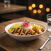 Anticucho bowl