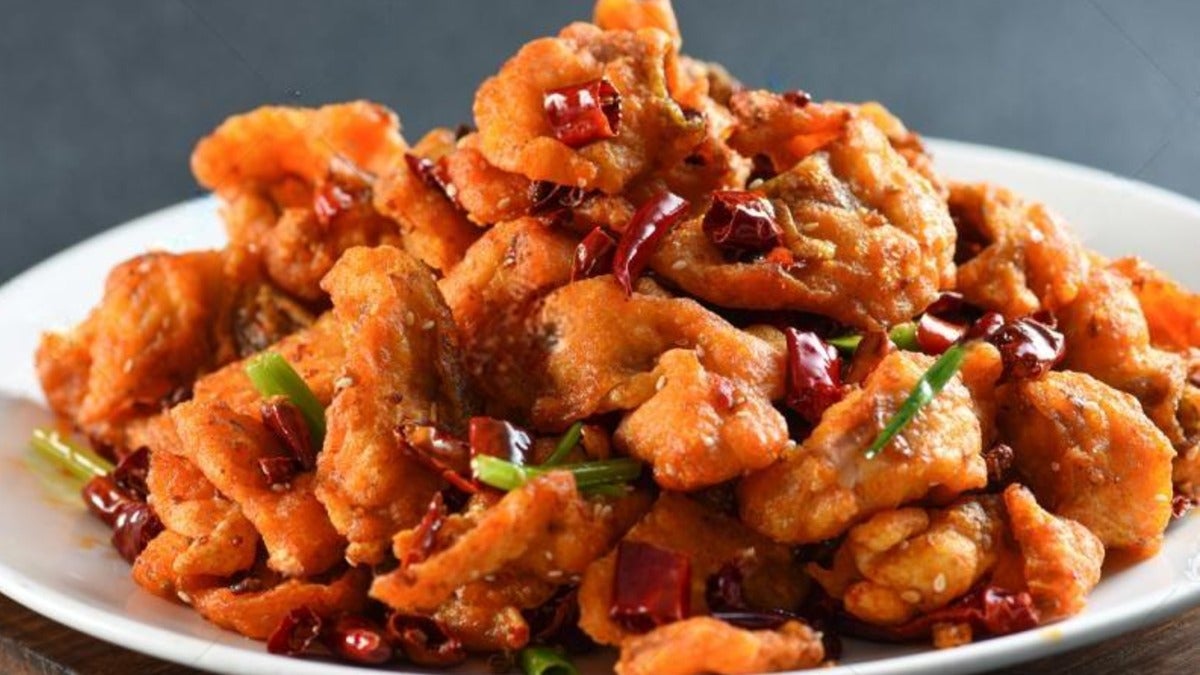 Fried Fish Fillet with Chilli Pepper 香辣鱼片