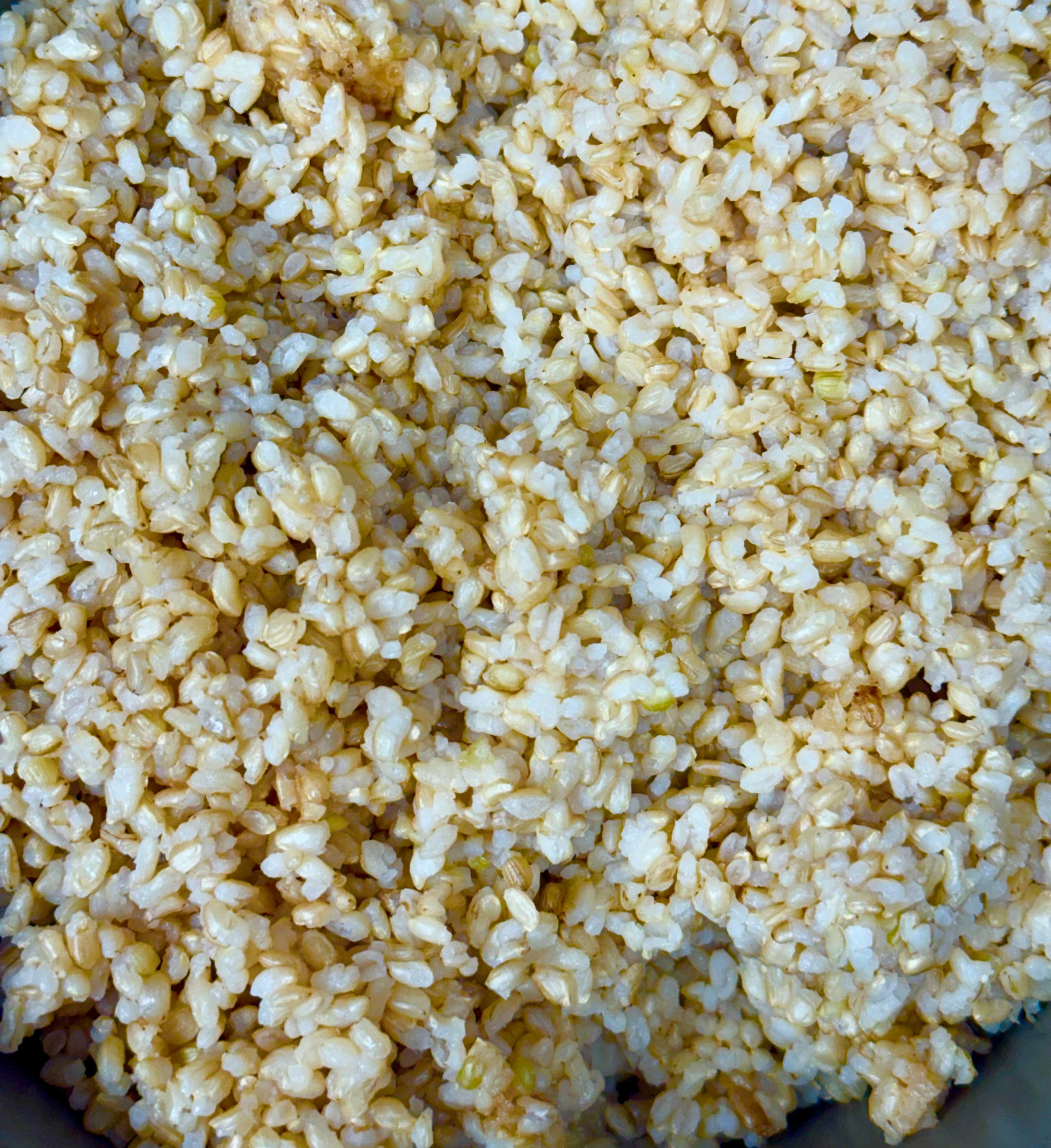 Just brown rice