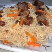 Pulao With Mutton Tikka