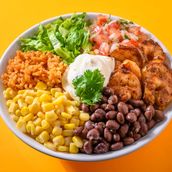 Grilled Shrimp Burrito Bowl