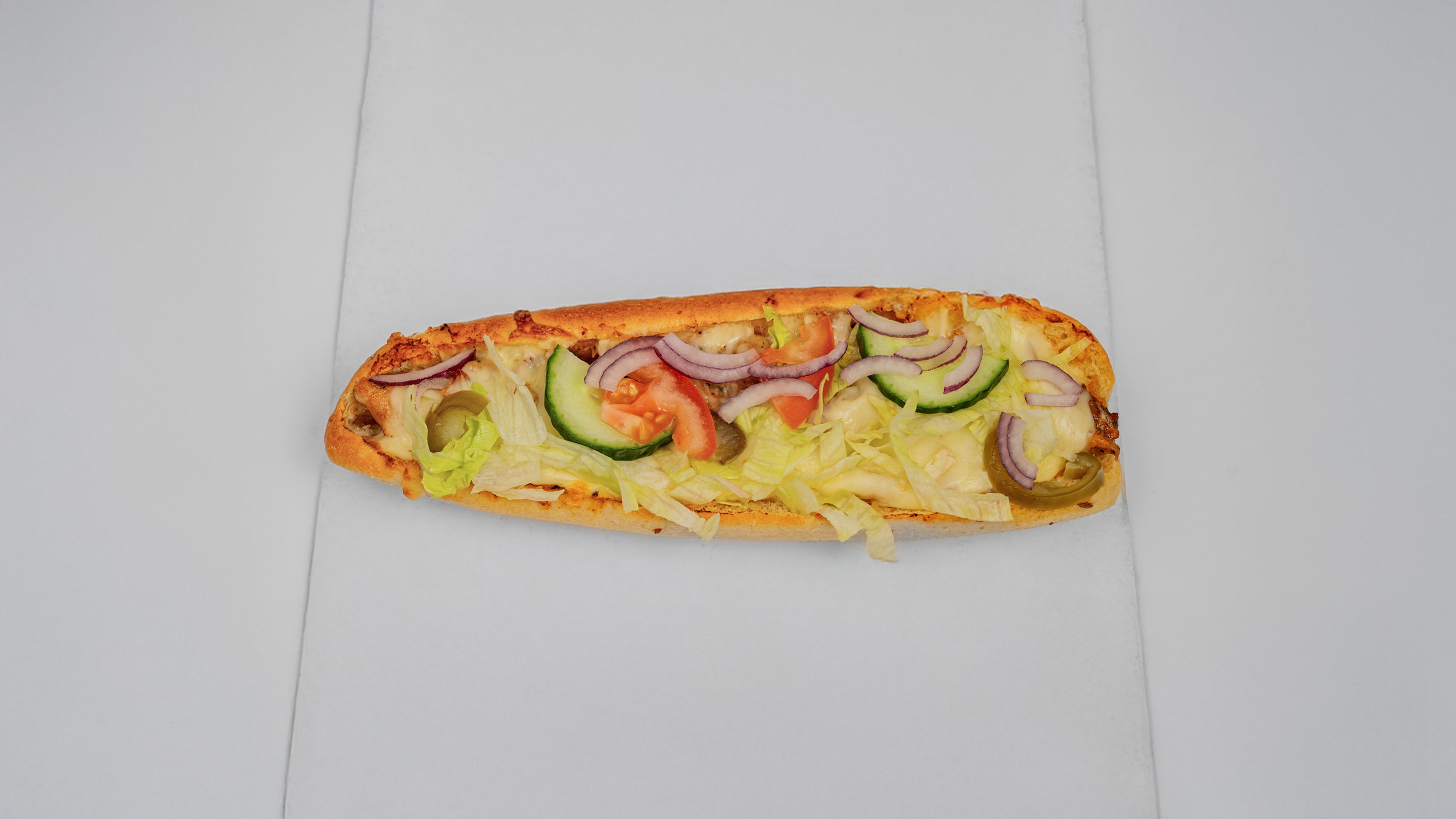 Chicken Cheese Baguettes