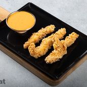 Spicy Chicken strips 3 pcs