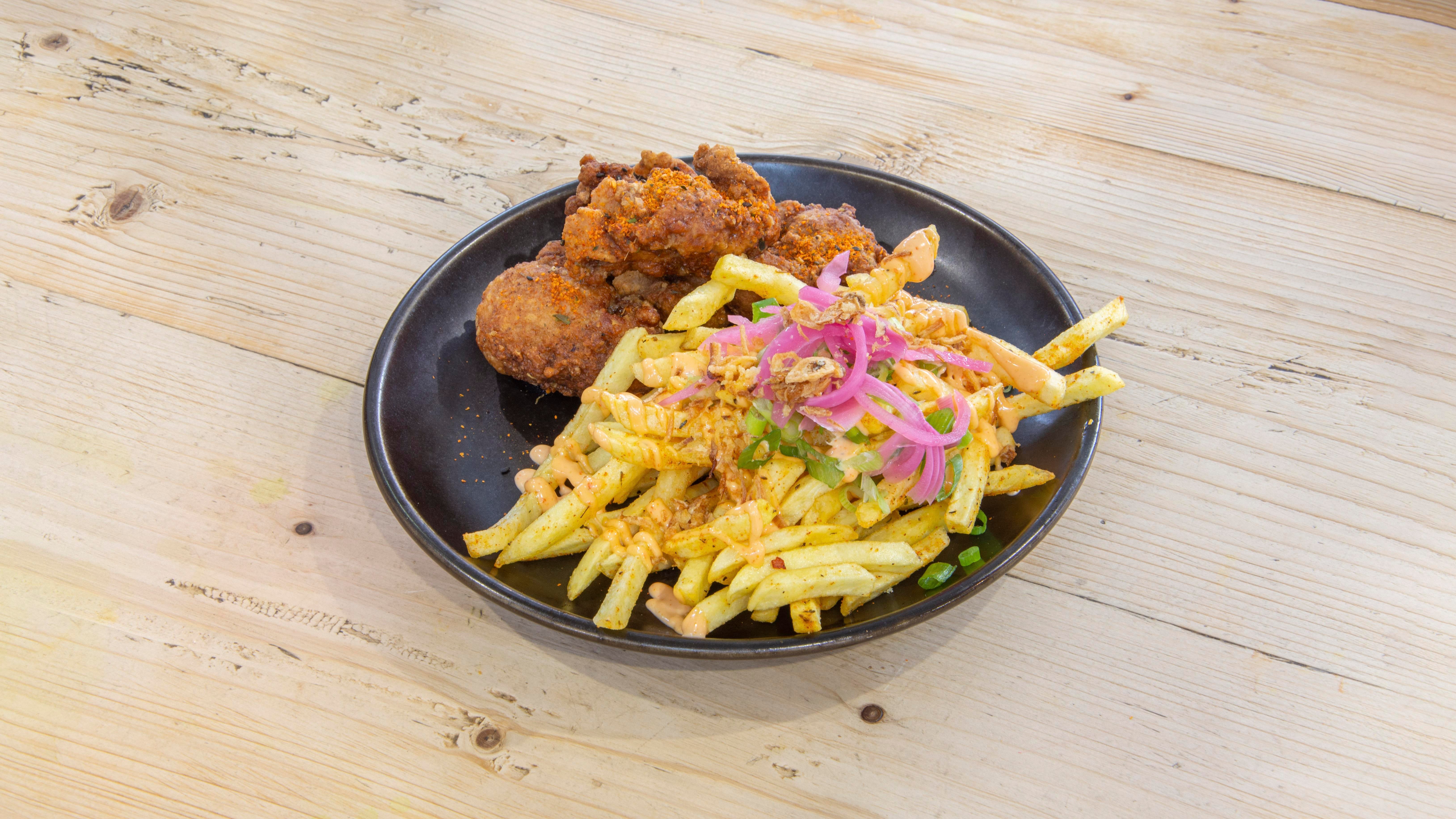 Korean Fried Chicken and Seoul Fries