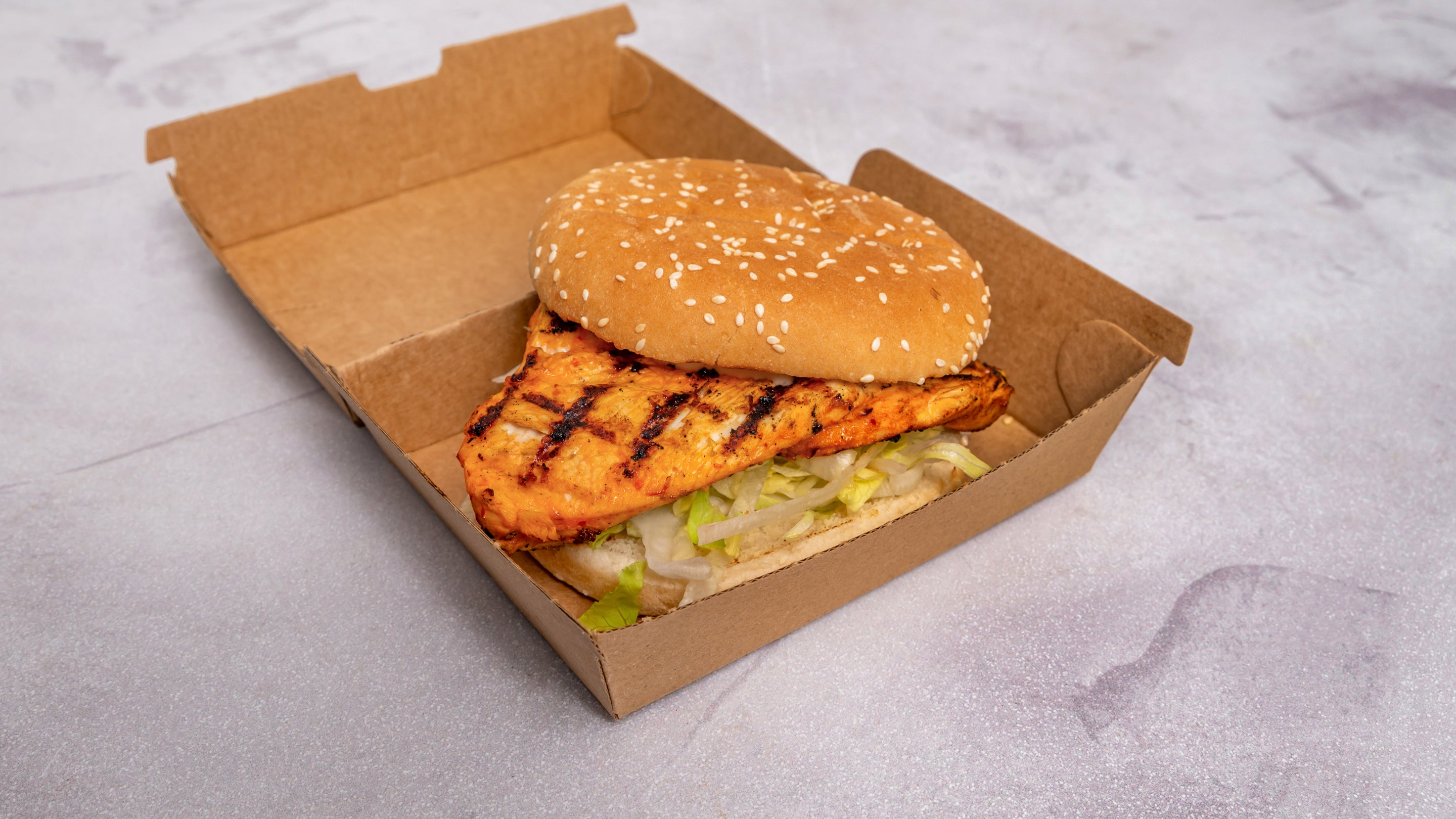 Grilled Chicken Fillet Burger