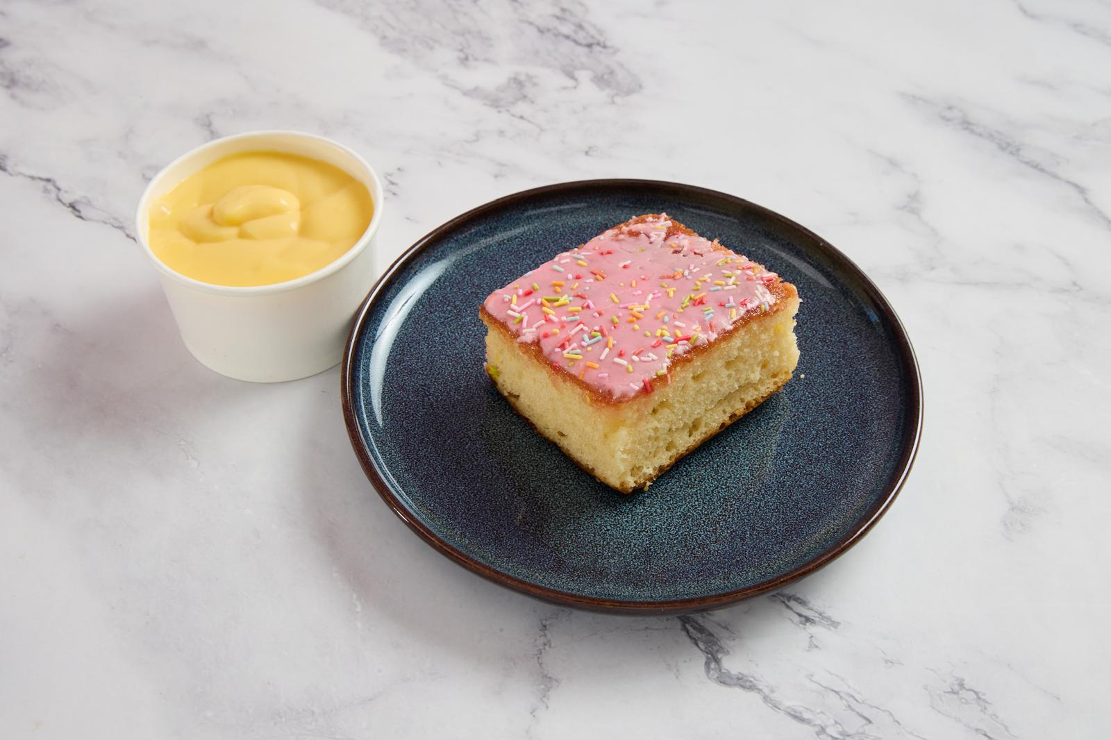 Pink Cafeteria Cake