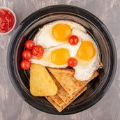 Sunny Side Up Eggs Meal