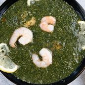 Molokhia With Shrimps