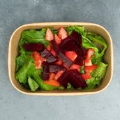 Rocca with beetroot