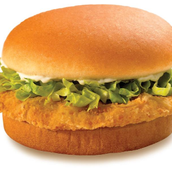 Golden Chicken Burger