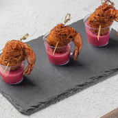 Kunafa Shrimp 6 Pcs