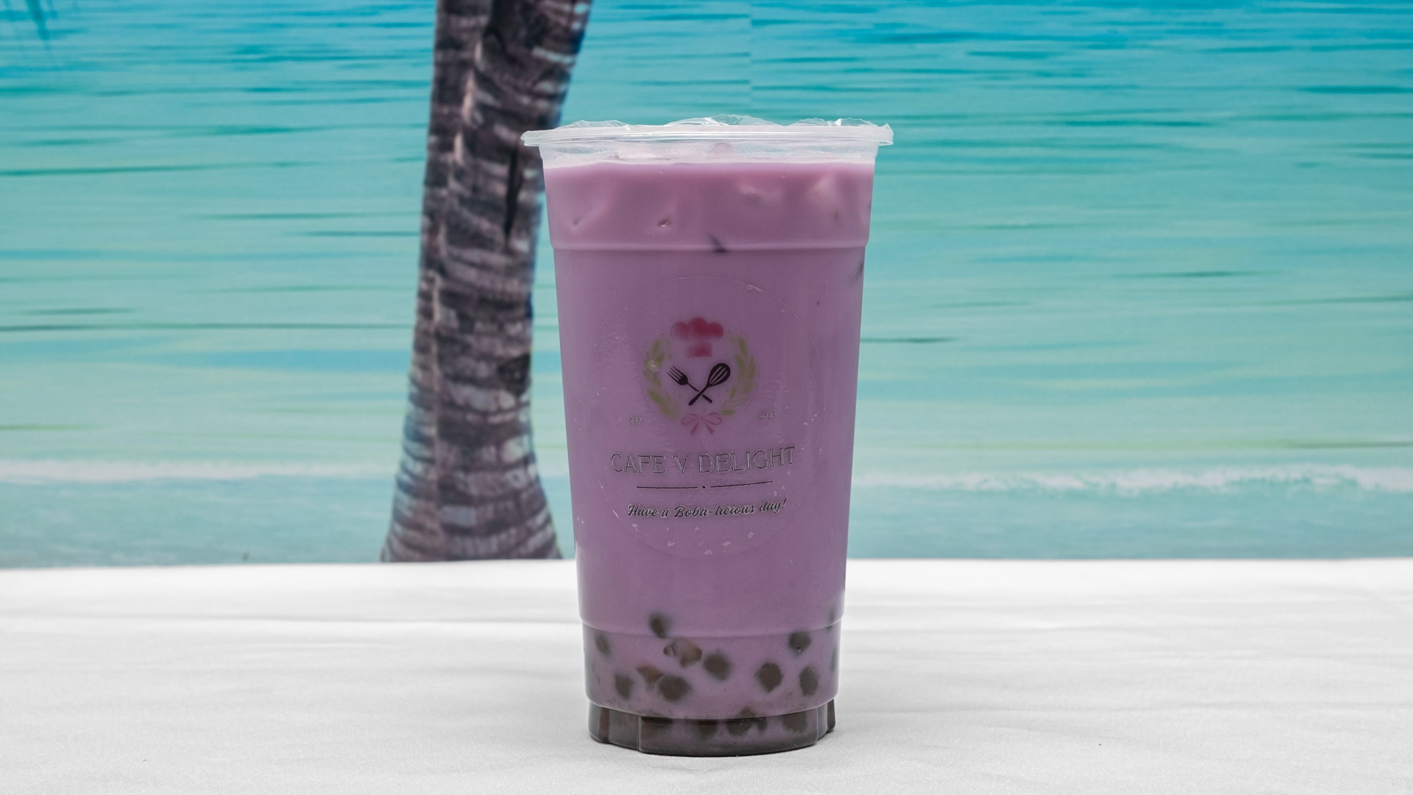 Large Bubble Tea (Taro)