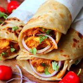 Bhuna Chicken Roll