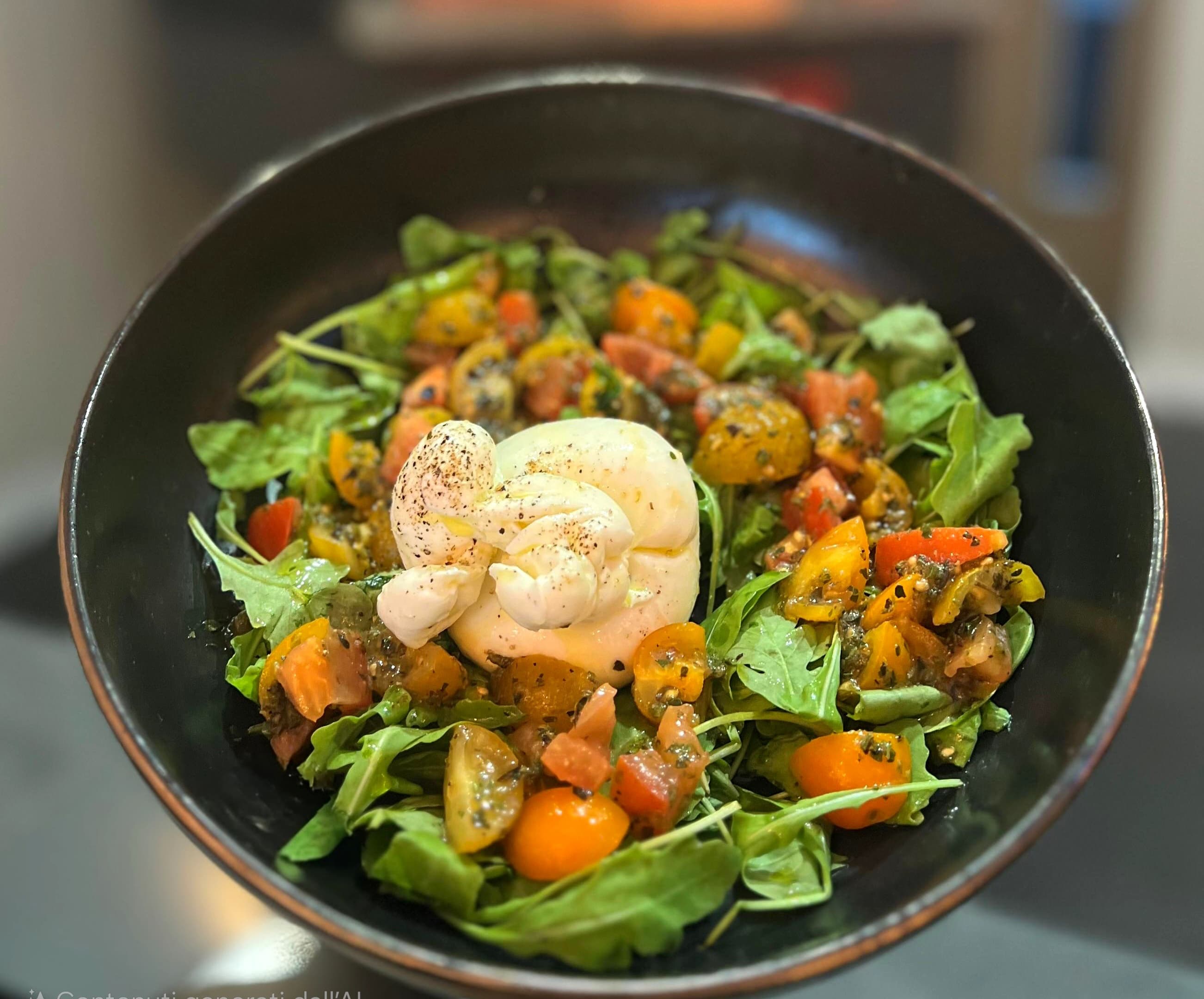 Burrata Caprese Salad