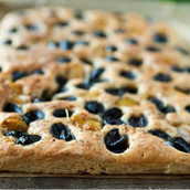 Olive Focaccia Bread