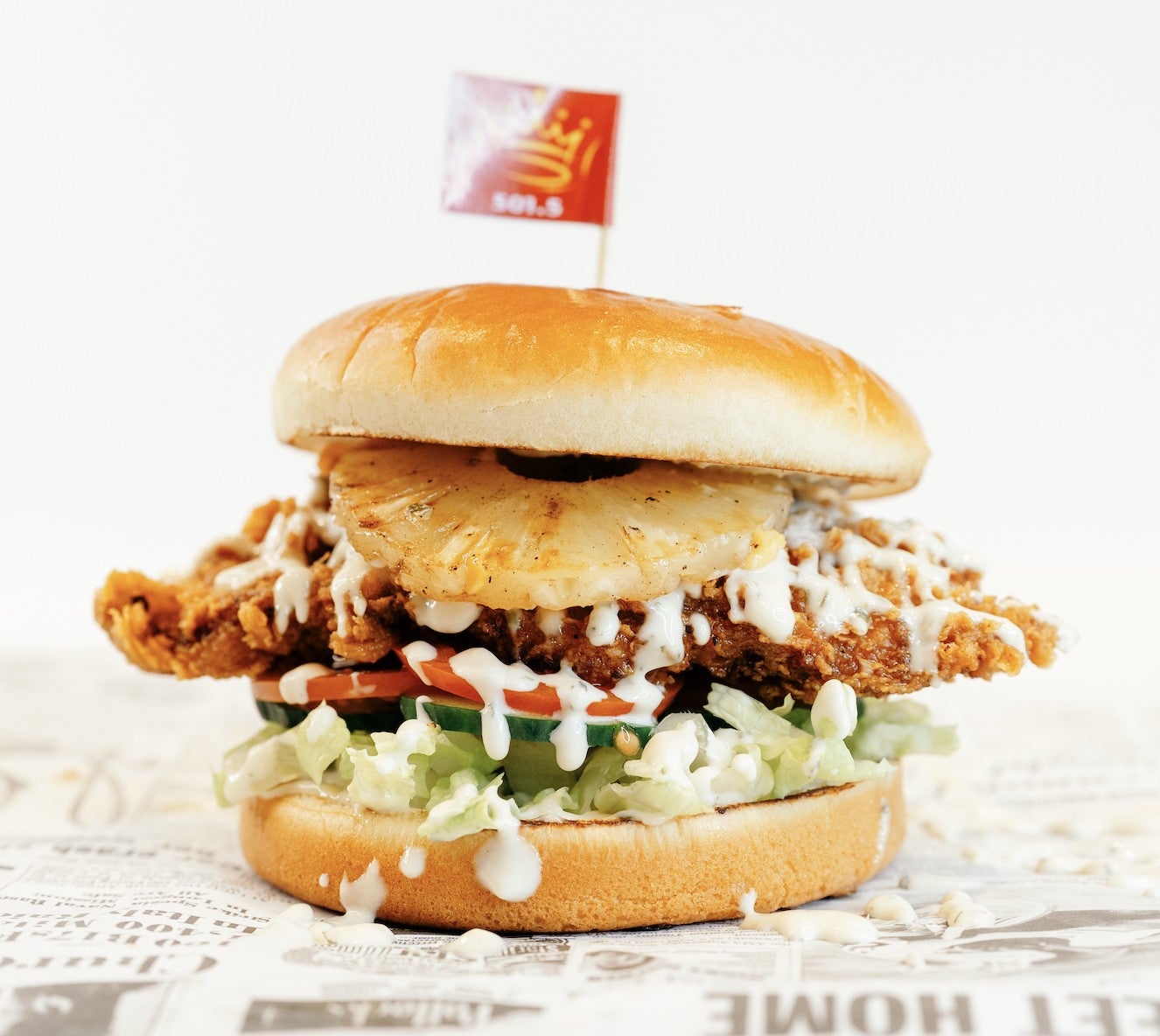 Aloha Chicken Burger