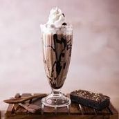 Nutella Chocolate Brownie Shake