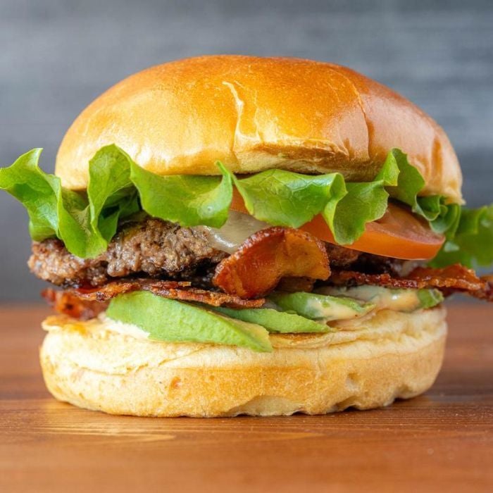 Double Grilled Chicken Burger
