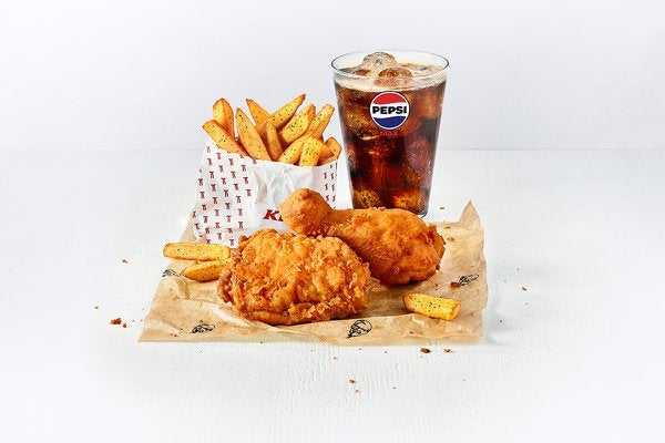 Colonel's Meal: 2 pc