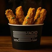 Crispy Stacked Chicken Strips
