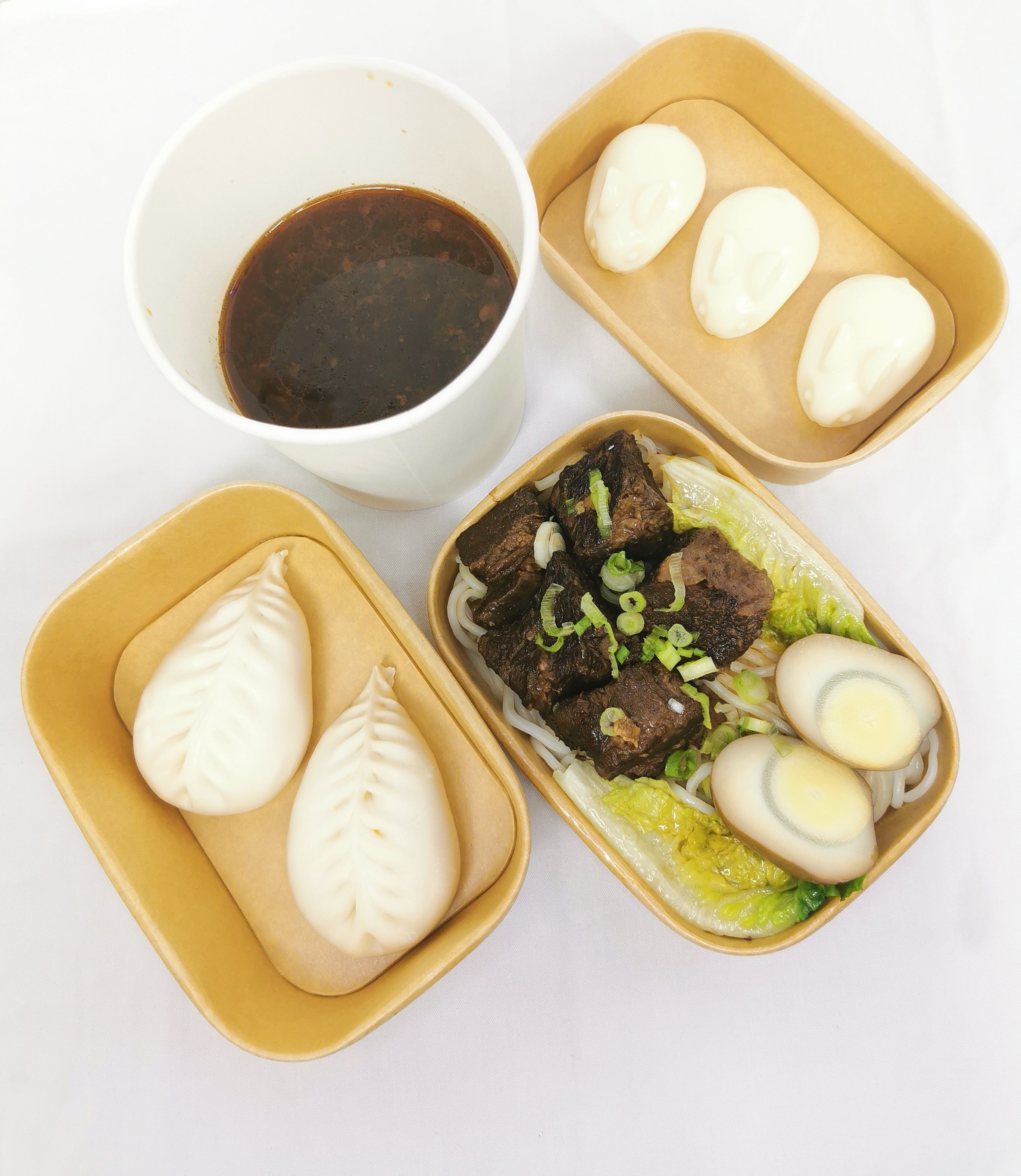 Braised Beef Rice Noodles Meal红烧牛肉米线套餐