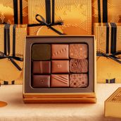 Dark and Milk Chocolate Assortment Small 9 Pieces