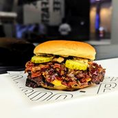 Beef Bacon Jam Burger