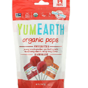 Yum Earth Fruit Pops 14 Pieces 85gm