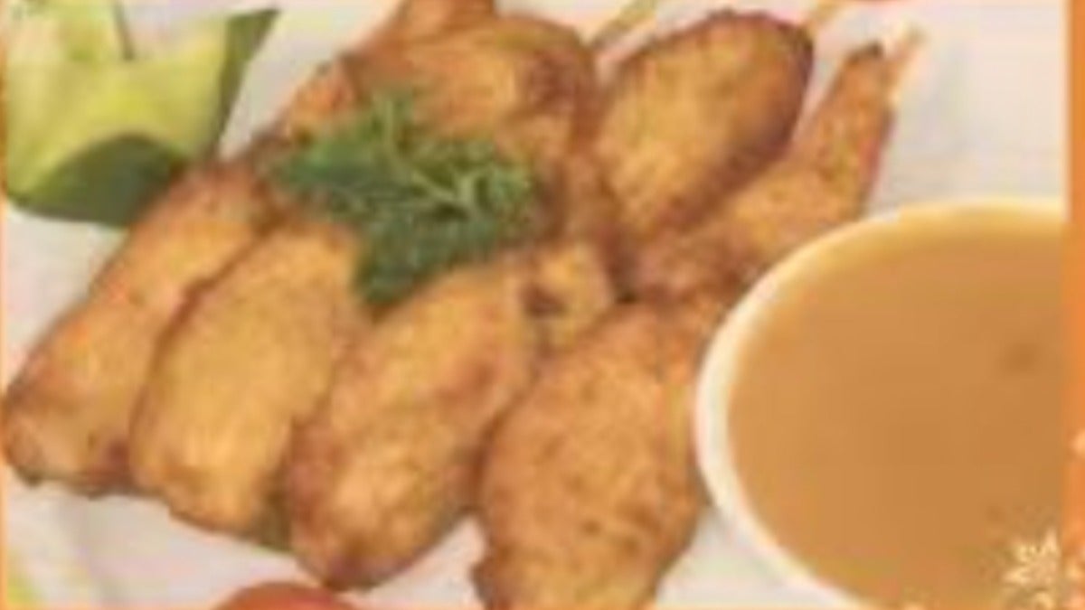 Satay Chicken on Skewers