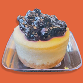 Blueberry Bite size Cheesecake