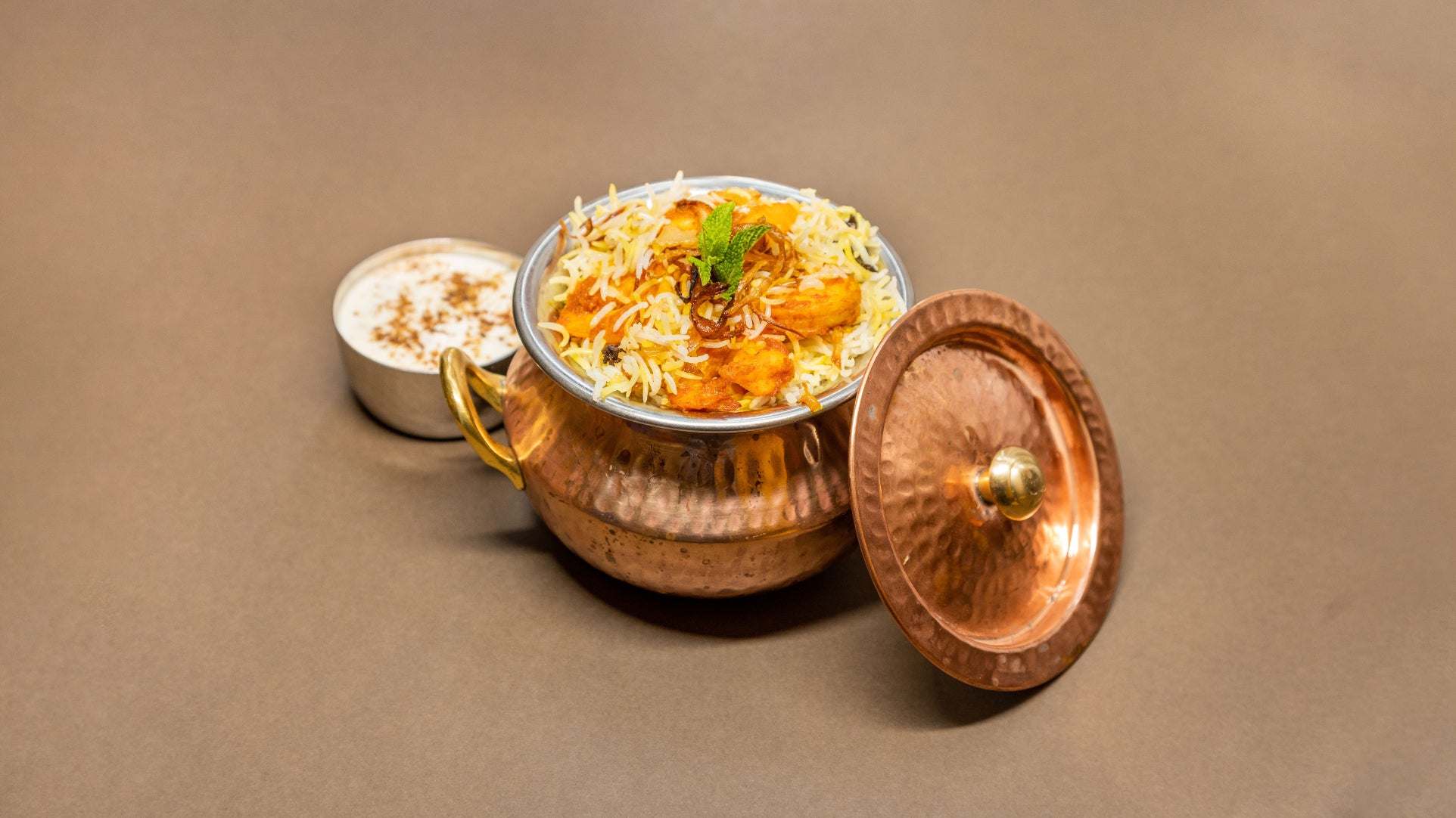 King prawn Dum Biryani