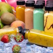 Box of mixed juices