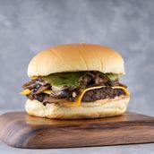 Mushroom Beef Burger