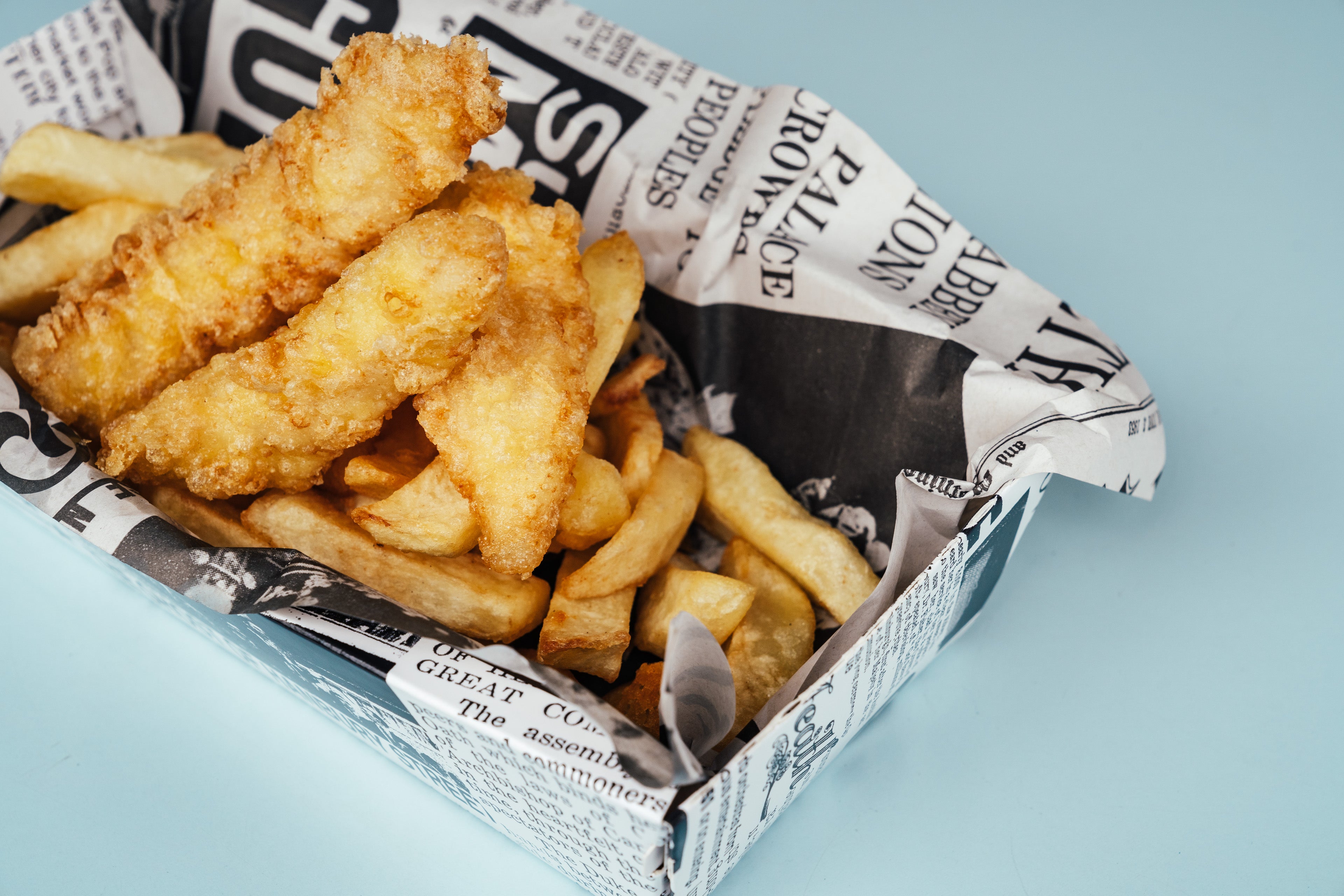 Cod Bites and Chips