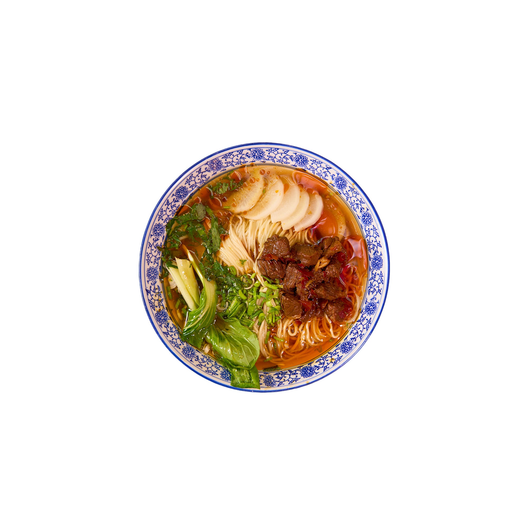 Braised Beef Brisket Hand-pulled Noodle Soup 红烧牛腩面