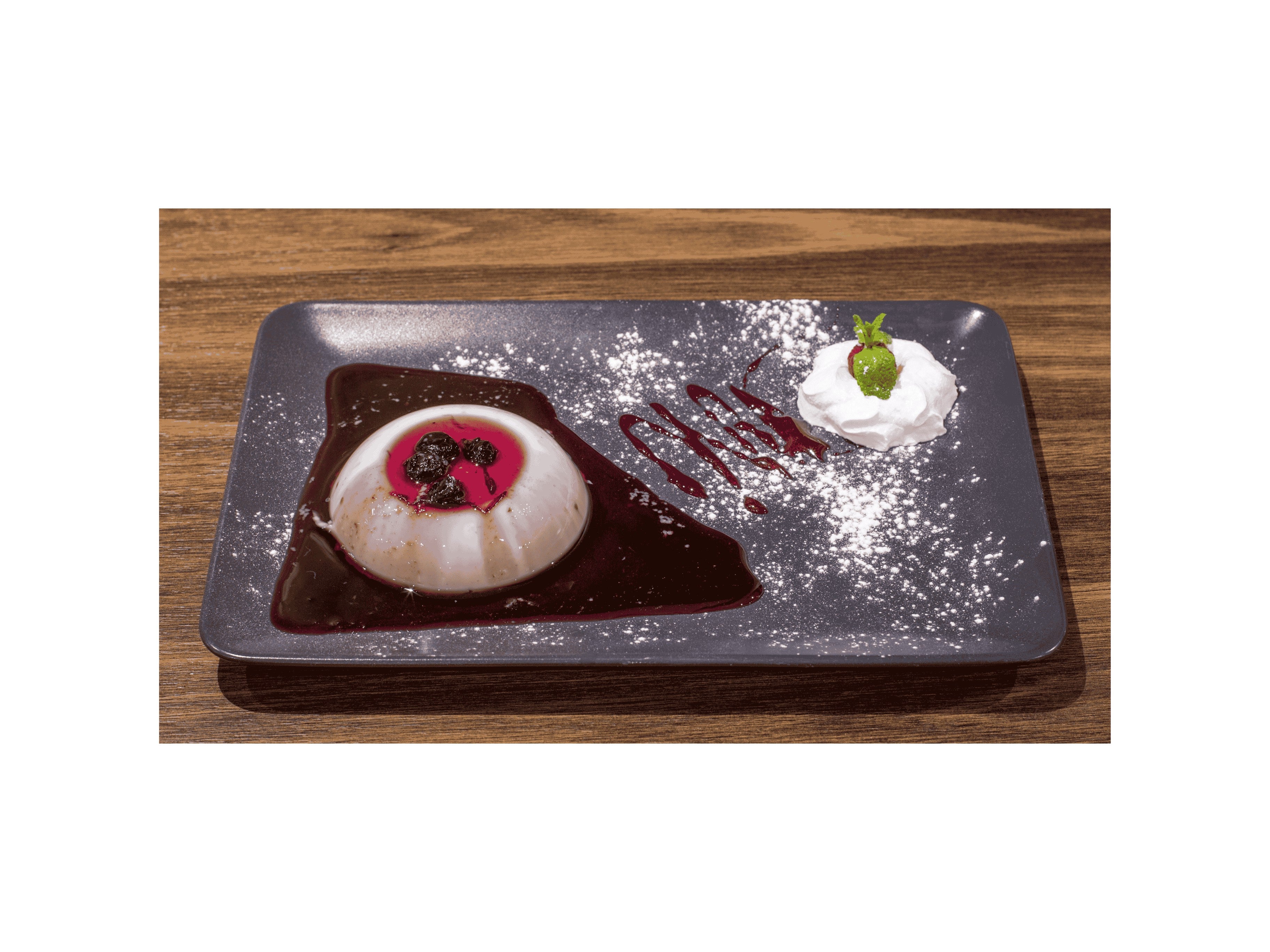 Blueberry Panna Cotta