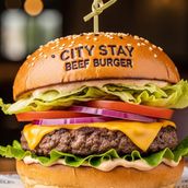 City Stay Beef Burger