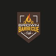 Brown barbecue cafe