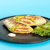 Egg & Turkey Bacon Wrap