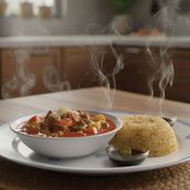 Calderate (Kambing With Rice)