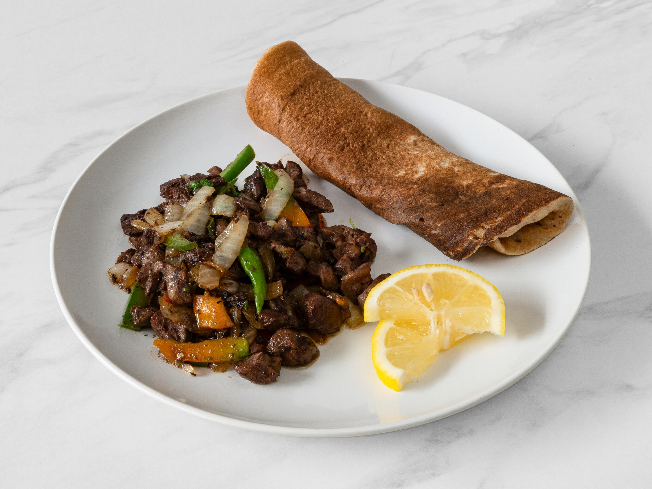 Fried liver